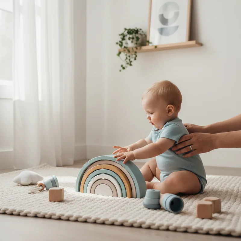 Les étapes clés du développement de bébé de 0 à 12 mois